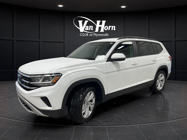 Used 2021 Volkswagen Atlas SE w/ Towing Package image 3