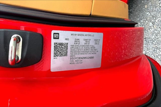 Used 2021 Chevrolet Corvette Stingray Premium Conv w/ Z51 Performance Package image 13