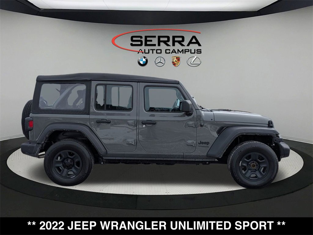 Used 2022 Jeep Wrangler Unlimited Sport image 2
