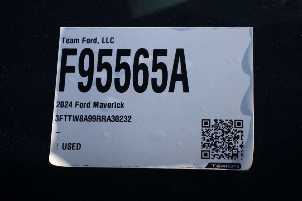 Certified 2024 Ford Maverick XL FWD image 30