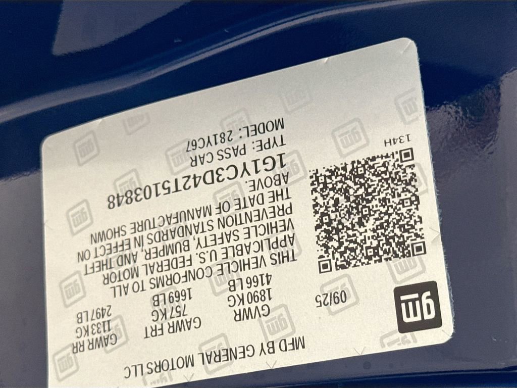 New 2026 Chevrolet Corvette Stingray Premium Conv w/ Z51 Performance Package image 30