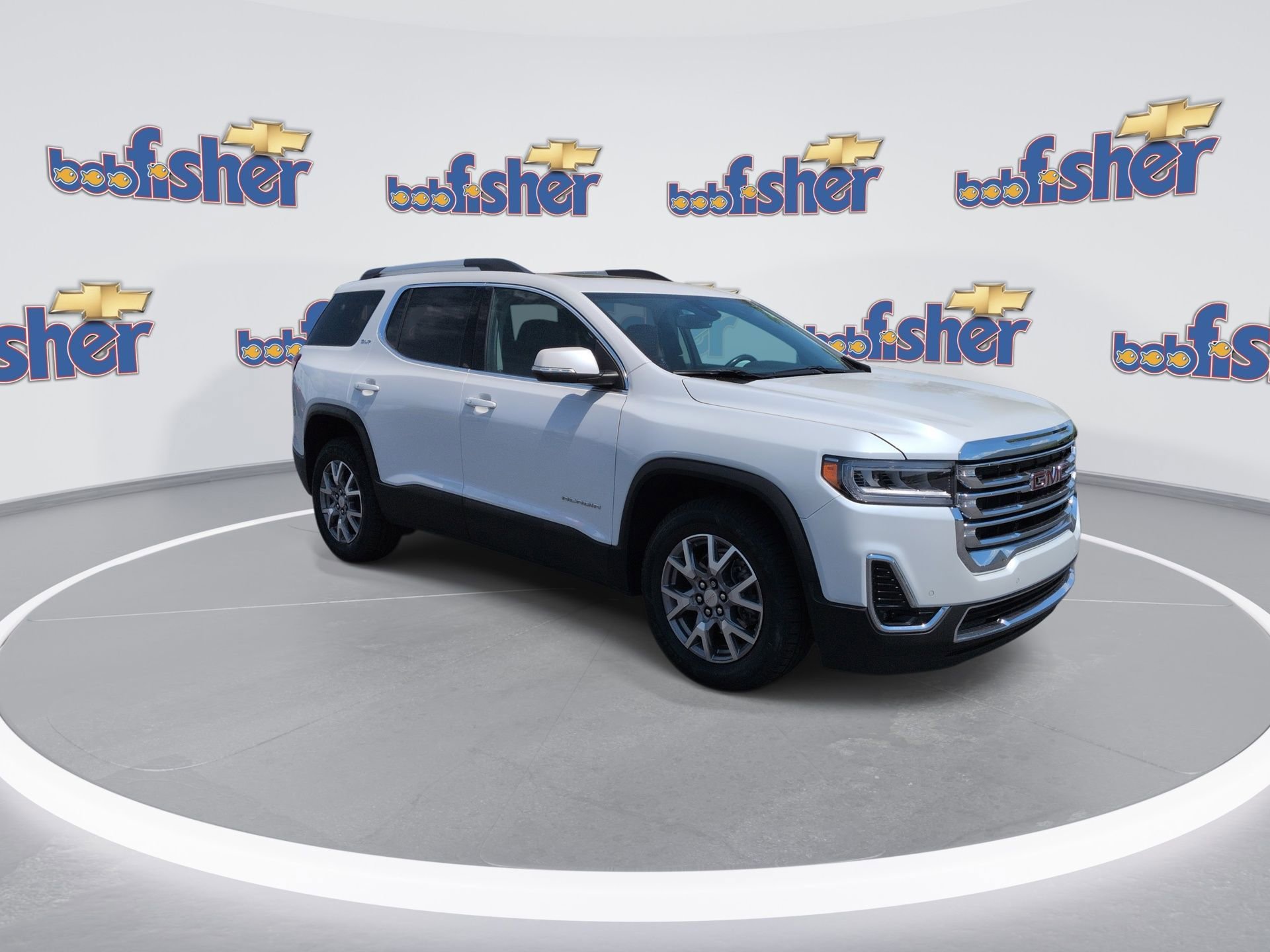 Certified 2021 GMC Acadia SLT w/ LPO, Floor Liner Package AWD/4WD image 2