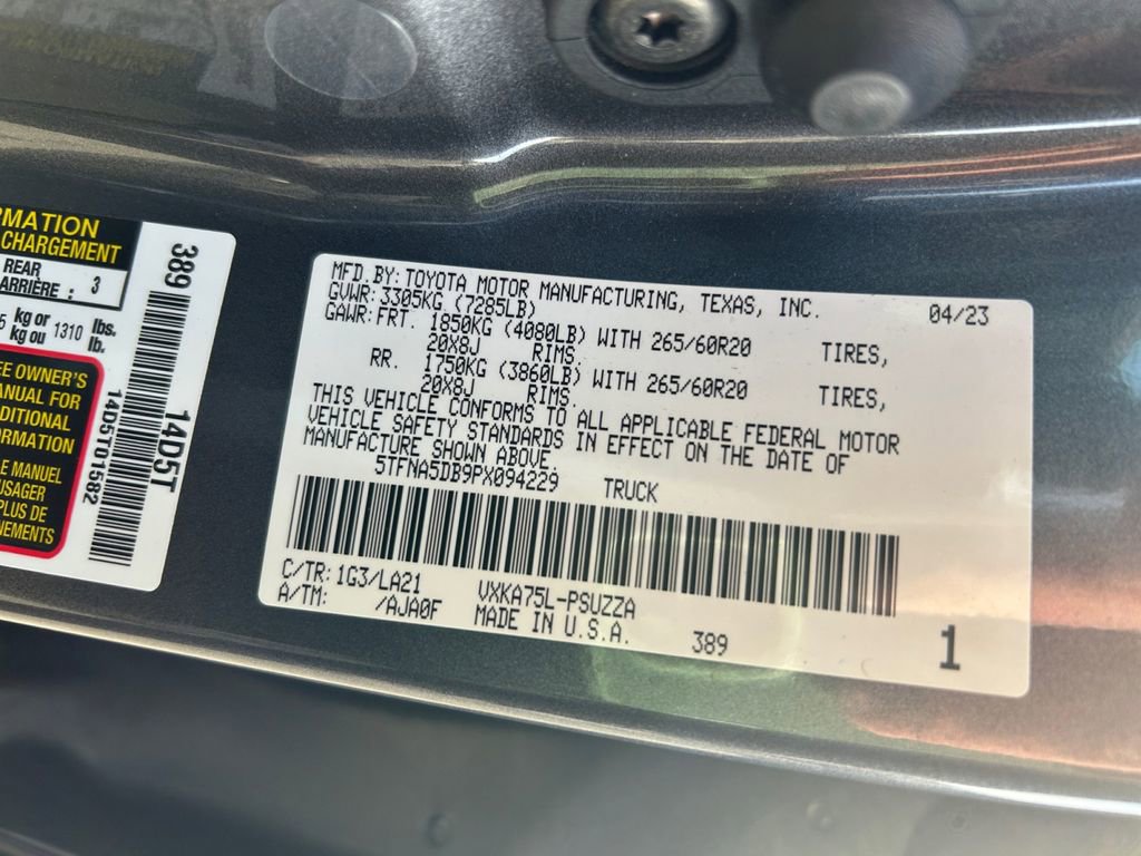 Used 2023 Toyota Tundra Platinum image 34