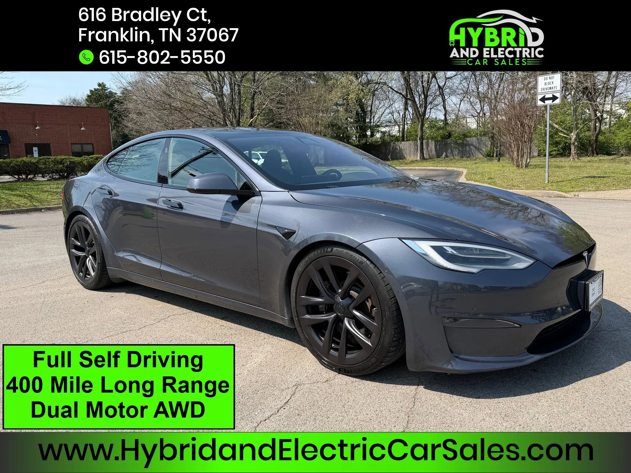 Used 2021 Tesla Model S Long Range image 1