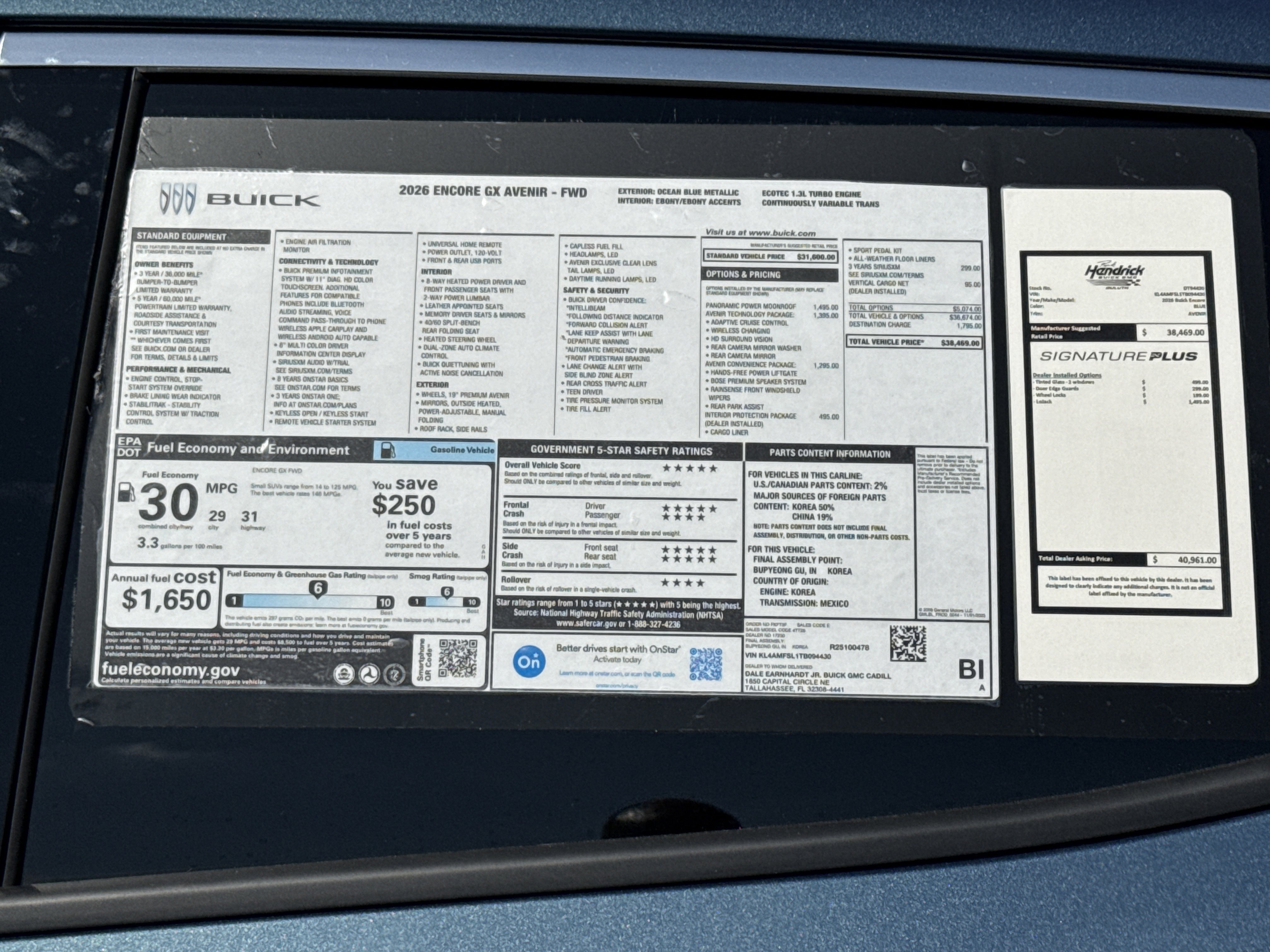 New 2026 Buick Encore GX Avenir w/ Avenir Technology Package image 38