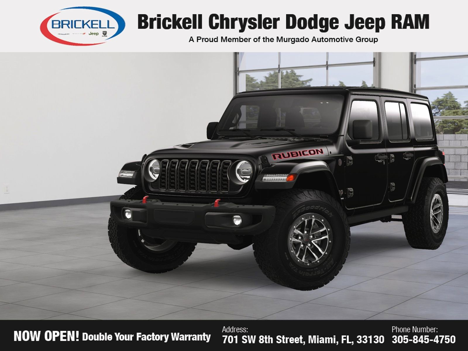 New 2025 Jeep Wrangler Unlimited Rubicon