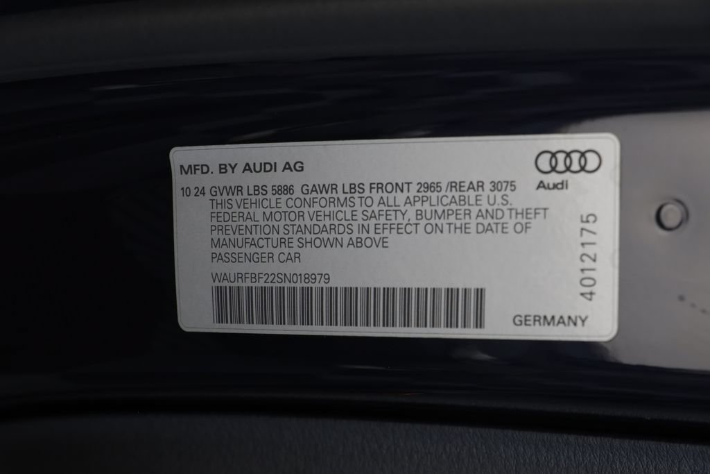 Used 2025 Audi S7 Premium Plus w/ S Sport Package AWD/4WD image 25