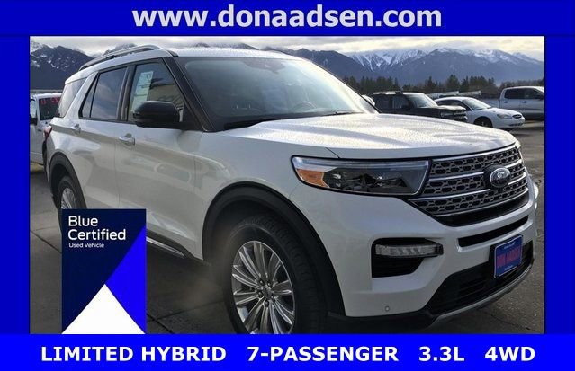 Certified 2021 Ford Explorer Limited w/ Hybrid Equipment Group 310A image 1
