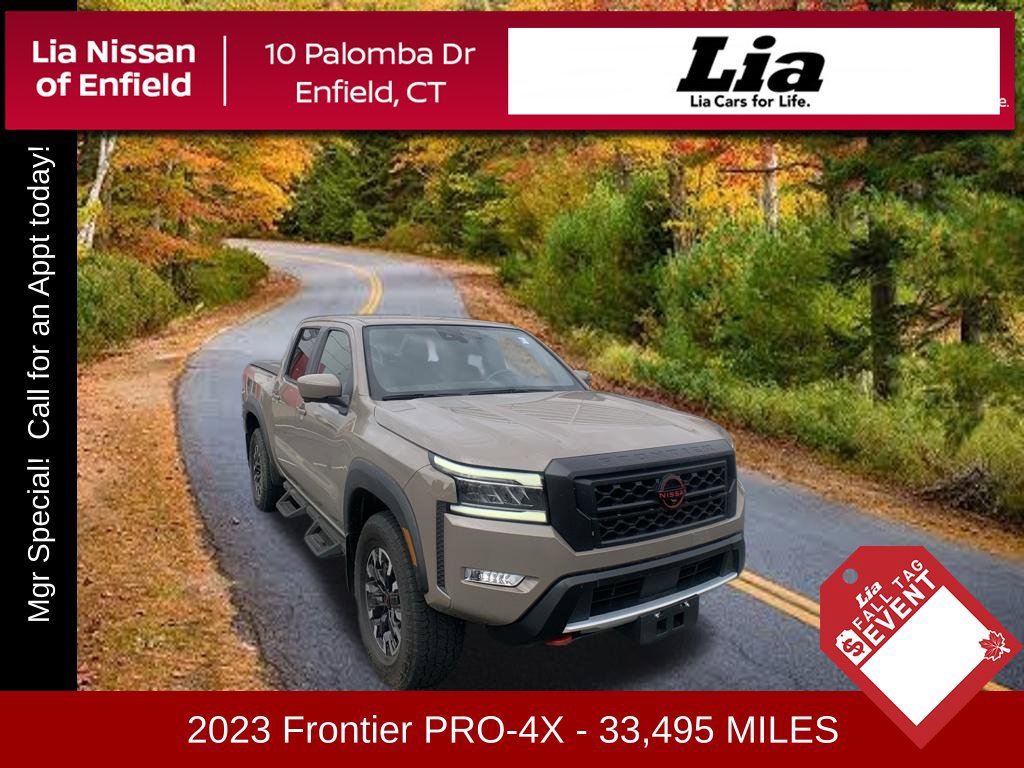 Certified 2023 Nissan Frontier PRO-4X w/ Pro Convenience Package
