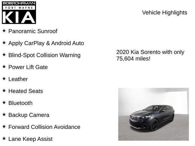 Certified 2020 Kia Sorento EX image 7