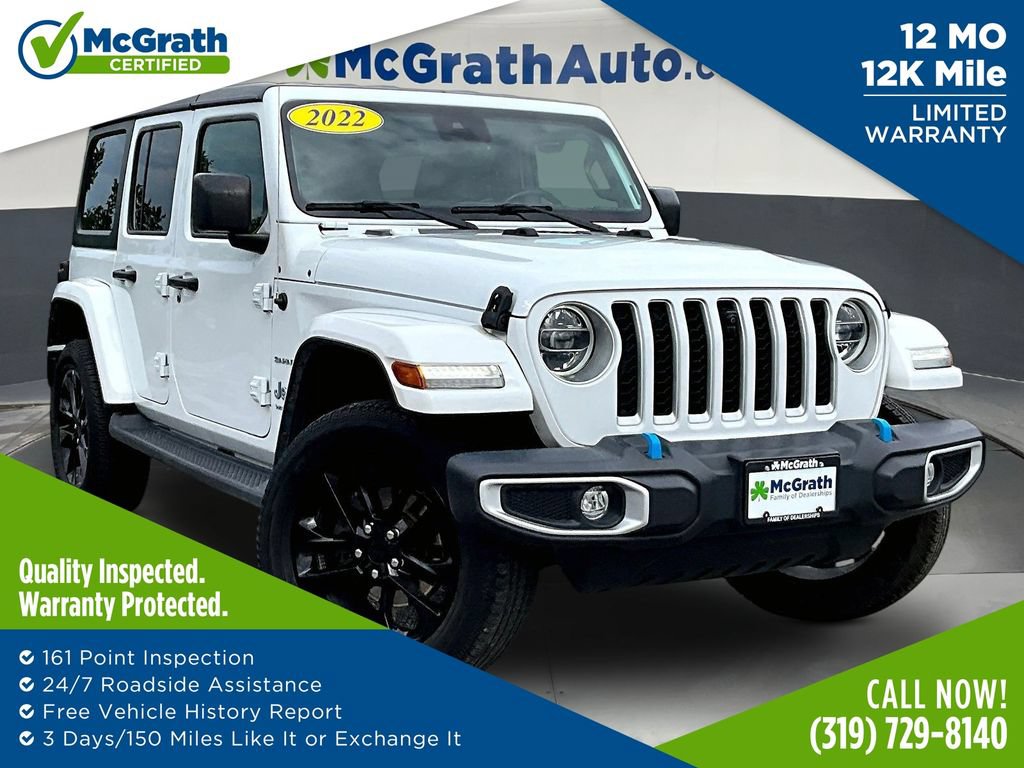Used 2022 Jeep Wrangler Unlimited Sahara w/ Dual Top Group AWD/4WD image 1