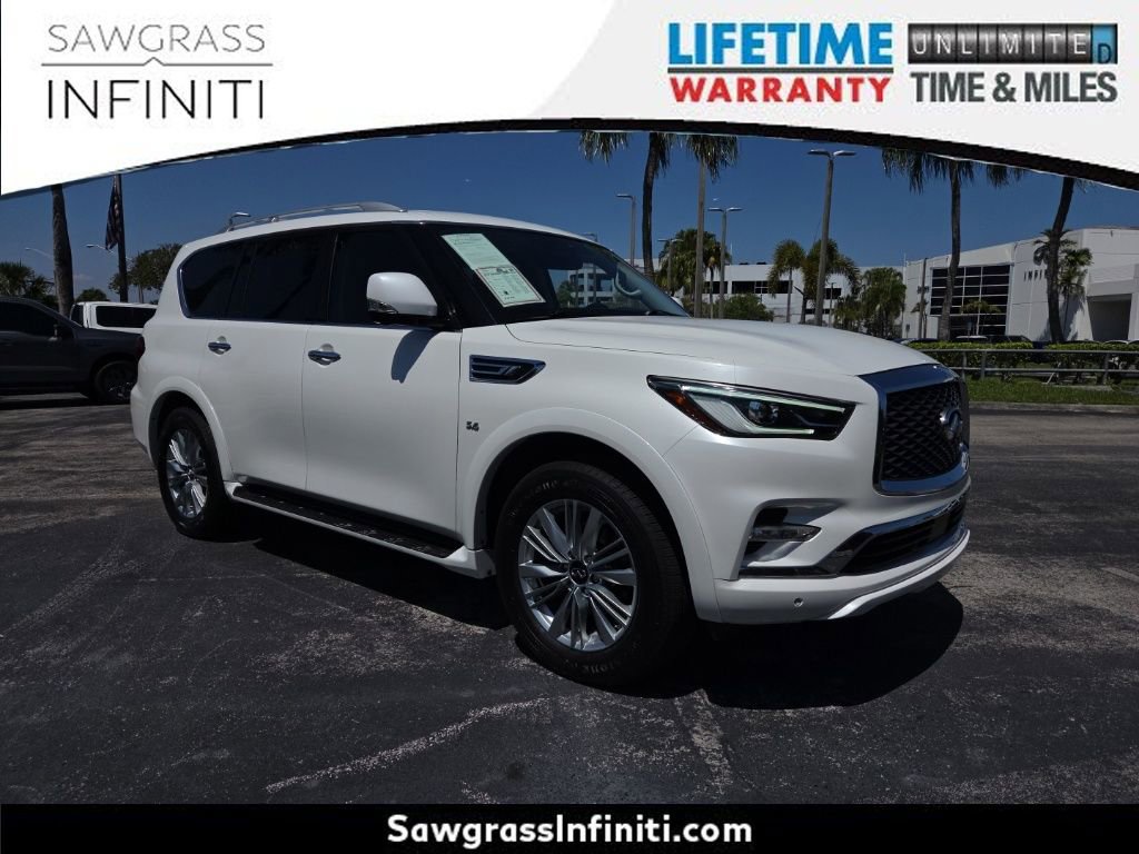 Used 2019 INFINITI QX80 Luxe w/ Proassist Package image 1