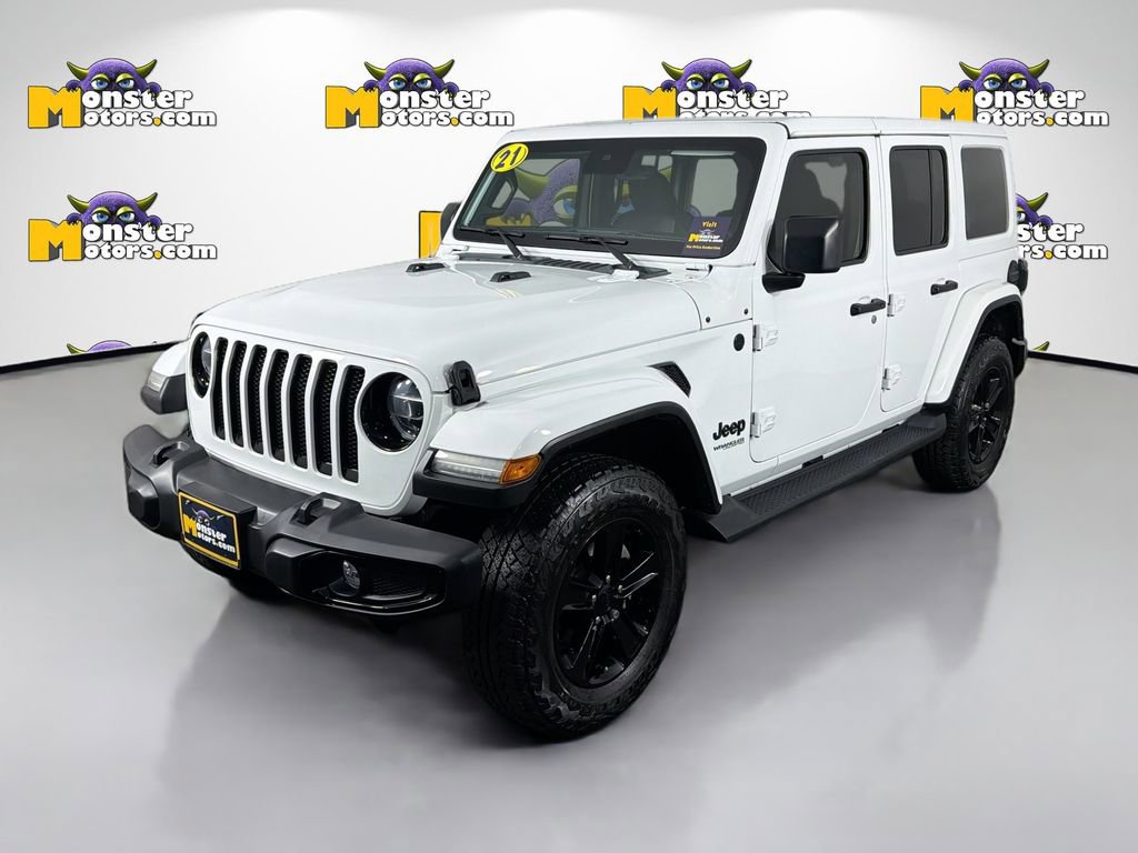 Used 2021 Jeep Wrangler Unlimited Sahara image 1