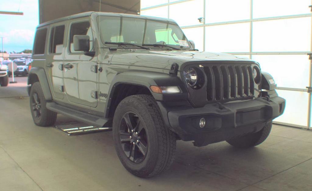 Used 2021 Jeep Wrangler Unlimited Sport AWD/4WD image 1