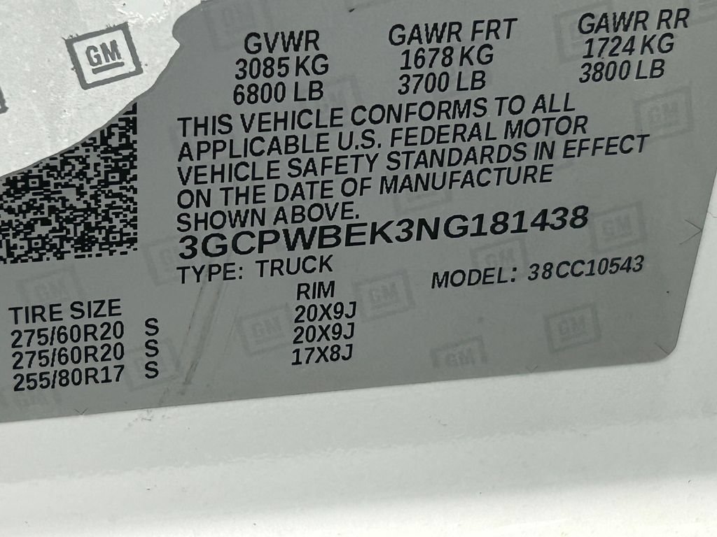 Used 2022 Chevrolet Silverado 1500 Custom w/ Safety Confidence Package RWD image 18