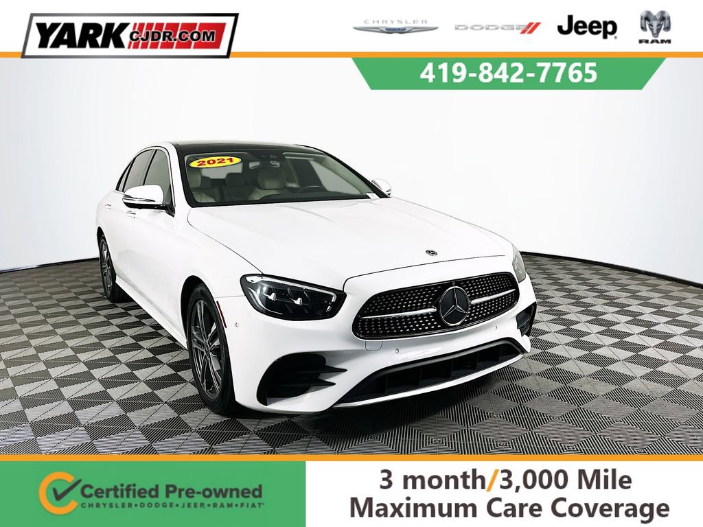 Used 2021 Mercedes-Benz E 350 4MATIC Sedan image 1