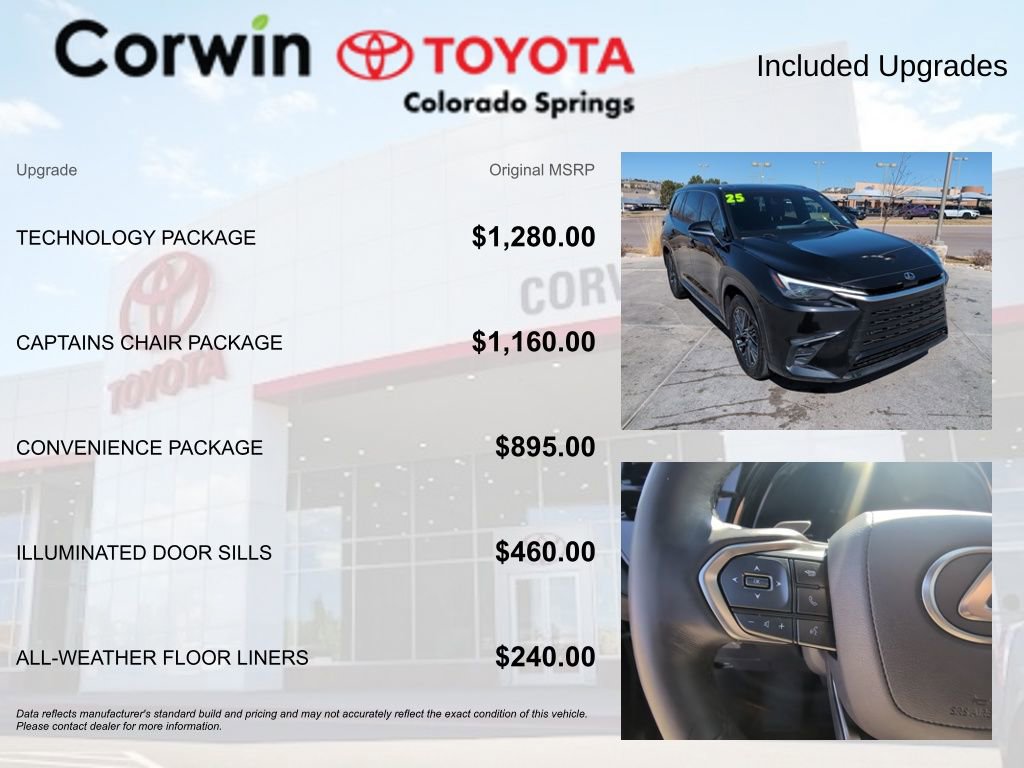 Used 2025 Lexus TX 350 AWD w/ Technology Package image 4