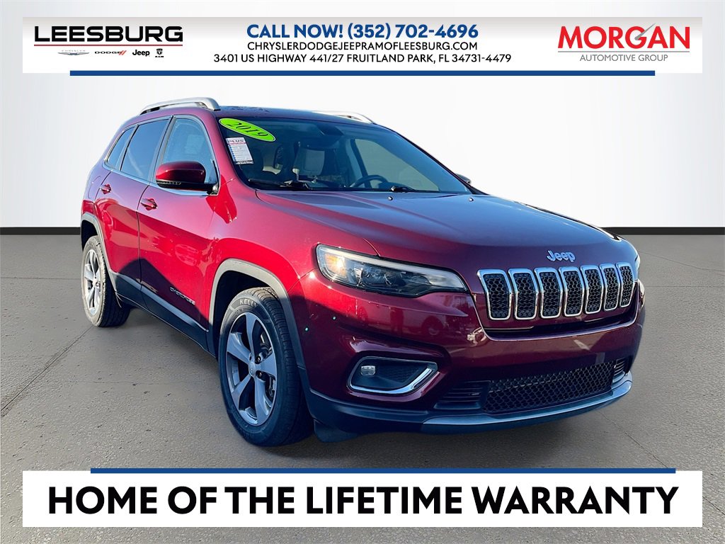 Certified 2019 Jeep Cherokee Limited w/ Luxury Group