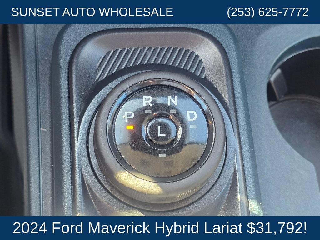 Used 2024 Ford Maverick Lariat w/ Black Appearance Package FWD image 36