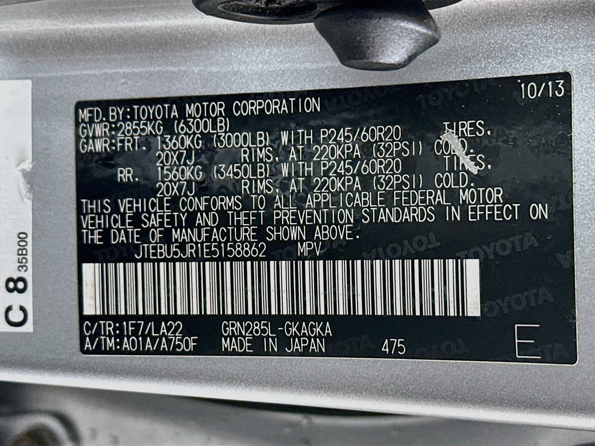 Used 2014 Toyota 4Runner Limited AWD/4WD image 31
