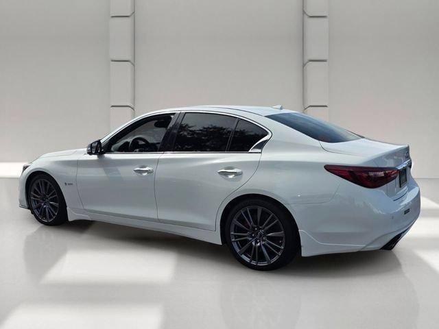 Used 2018 INFINITI Q50 Red Sport 400 w/ Proactive Package RWD image 3