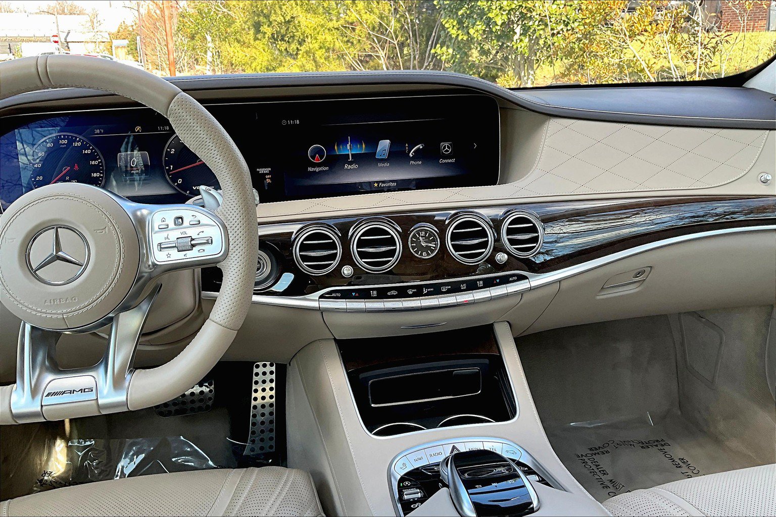 Certified 2020 Mercedes-Benz S 63 AMG 4MATIC Sedan image 9