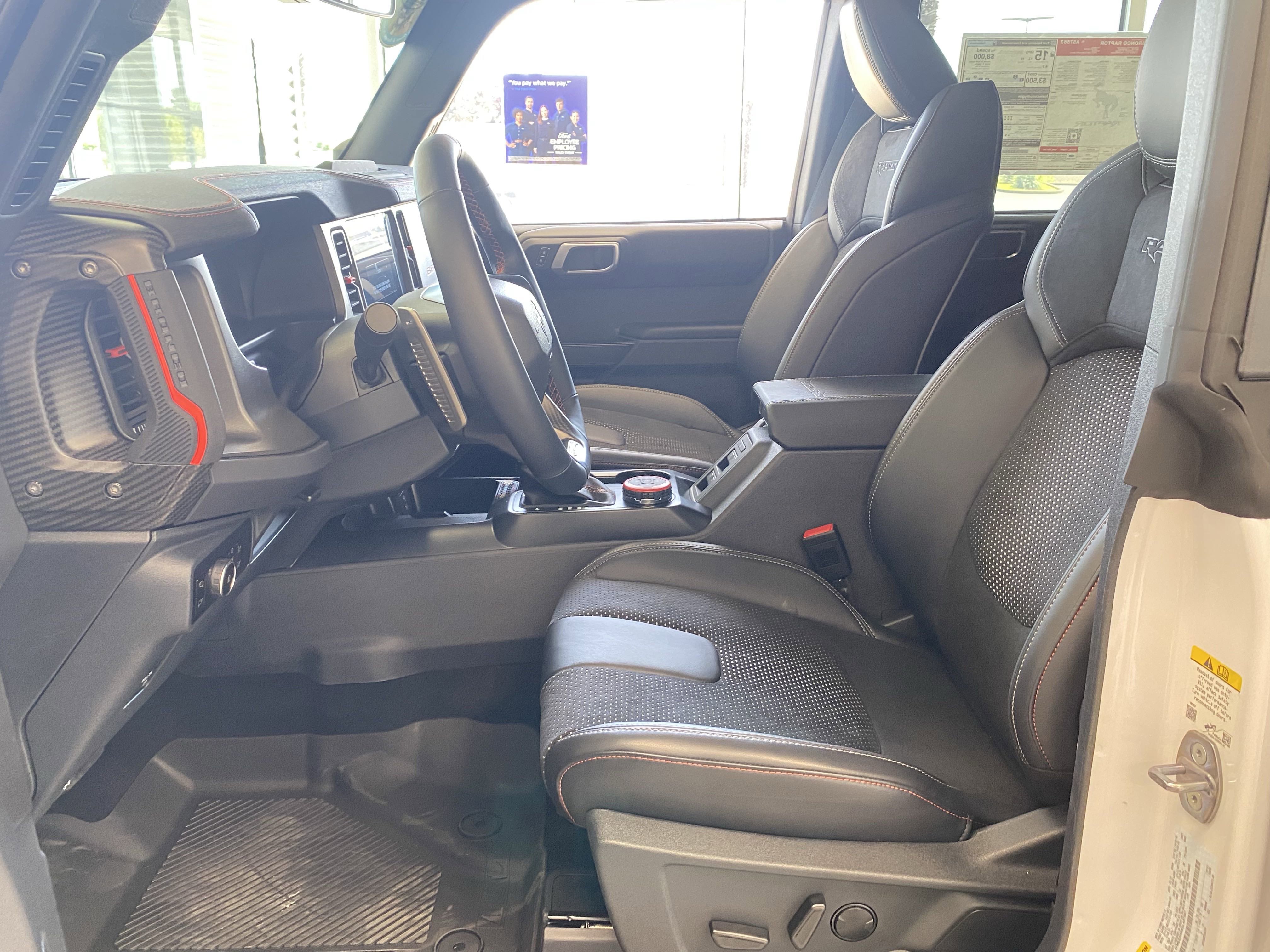 New 2025 Ford Bronco Raptor w/ Interior Carbon Fiber Pack image 9