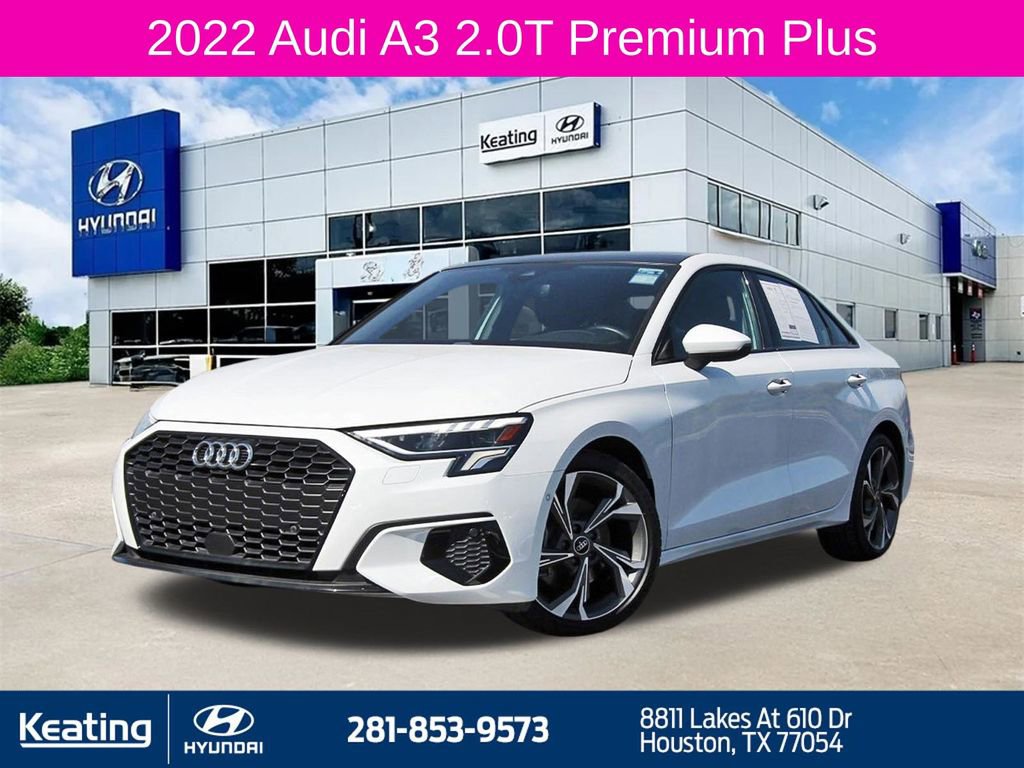 Used 2022 Audi A3 2.0T Premium Plus w/ Premium Plus Package image 1
