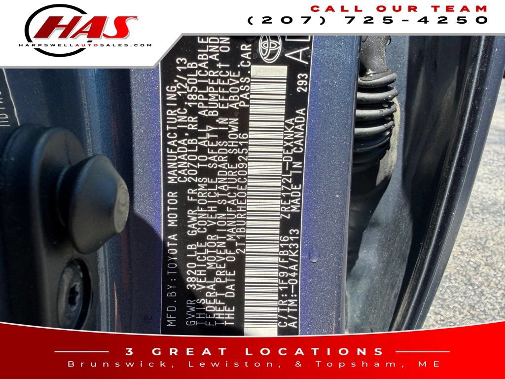 Used 2014 Toyota Corolla LE FWD image 16