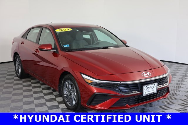 Certified 2024 Hyundai Elantra Blue