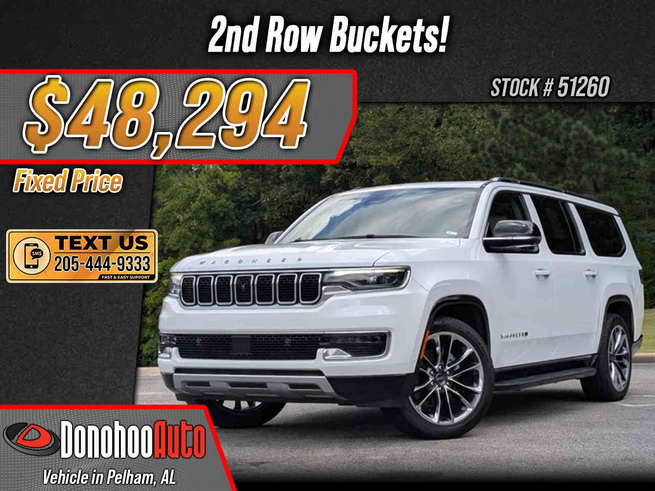 Used 2024 Jeep Wagoneer L Series II w/ Convenience Group I AWD/4WD image 1