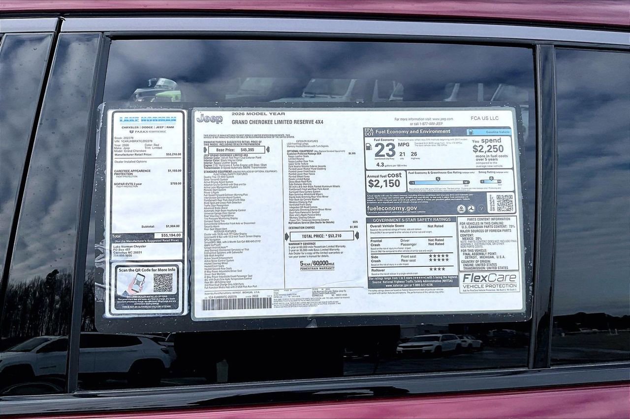 New 2026 Jeep Grand Cherokee Limited image 39