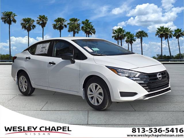 New 2025 Nissan Versa S w/ Trunk Package