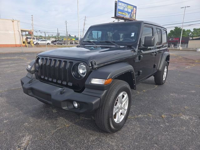 Used 2022 Jeep Wrangler Unlimited Sport w/ Sun And Sound Package AWD/4WD image 1