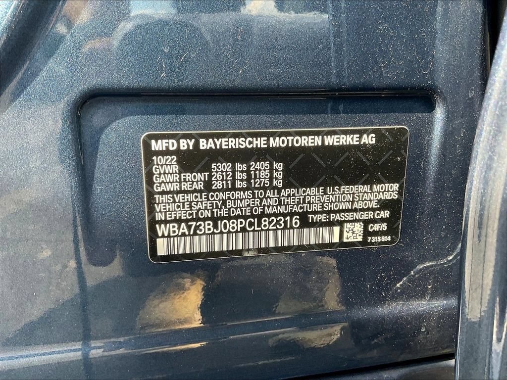 Used 2023 BMW 540i xDrive w/ Premium Package AWD/4WD image 19