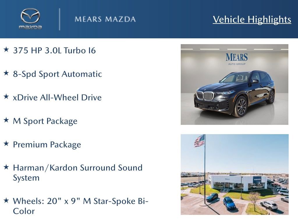 Used 2026 BMW X5 xDrive40i AWD/4WD image 2