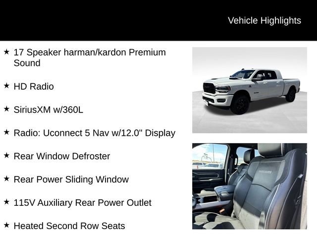 Used 2024 RAM 3500 Laramie w/ Night Edition image 15