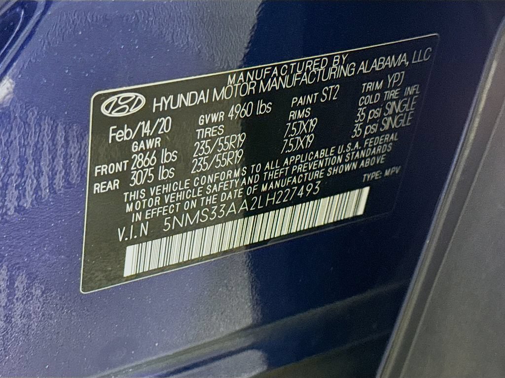 Used 2020 Hyundai Santa Fe SEL FWD image 35