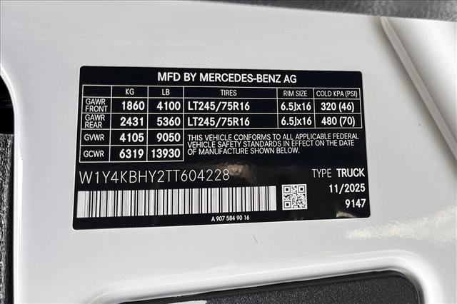 Used 2026 Mercedes-Benz Sprinter 2500 image 23