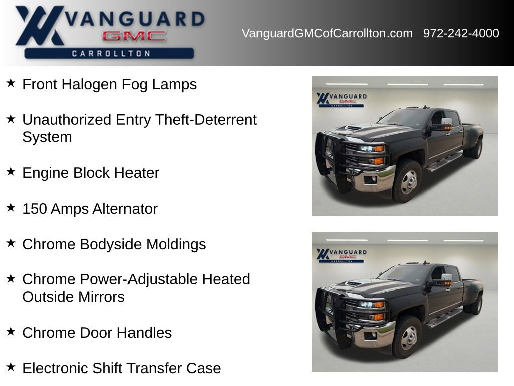 Used 2019 Chevrolet Silverado 3500 LTZ w/ Duramax Plus Package AWD/4WD image 9