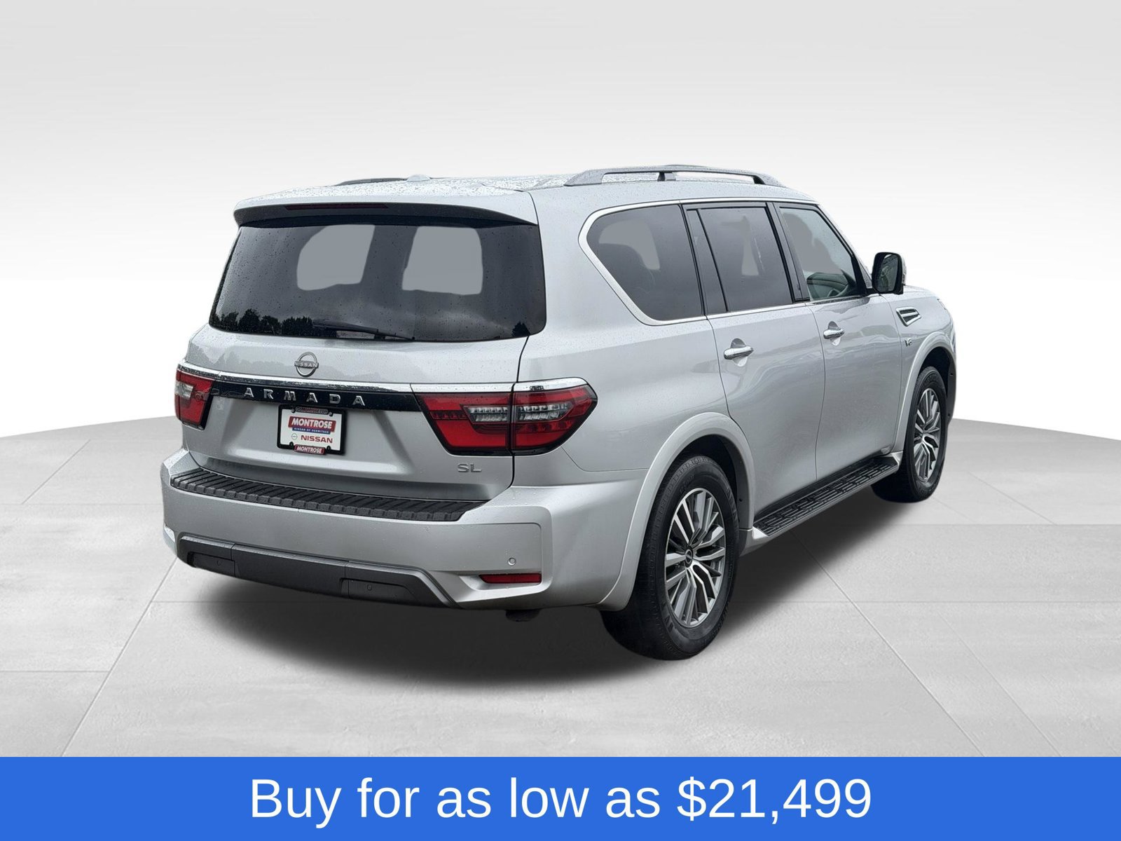 Used 2021 Nissan Armada SL w/ Captain's Chairs Package AWD/4WD image 8