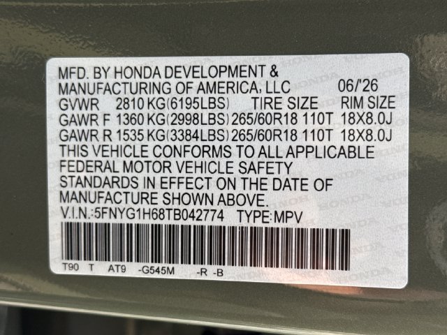 Used 2026 Honda Pilot TrailSport image 19