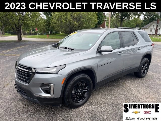 Used 2023 Chevrolet Traverse LS w/ Midnight/Sport Edition FWD image 1