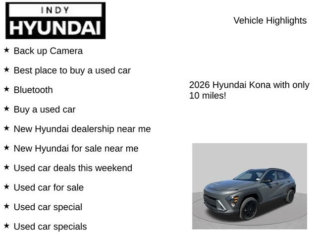 New 2026 Hyundai Kona SEL Sport AWD/4WD image 7
