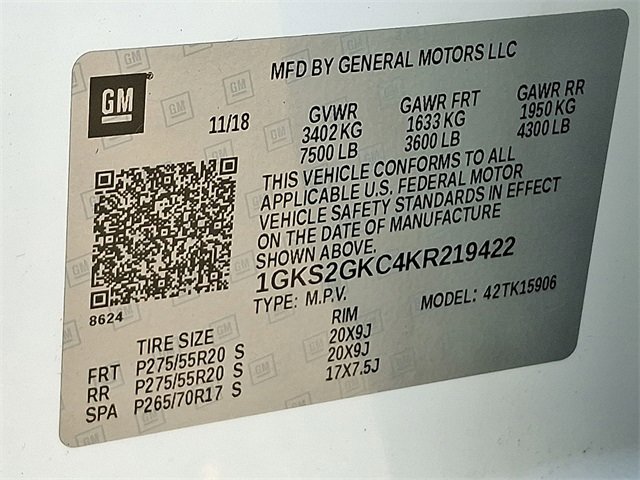 Used 2019 GMC Yukon XL SLT w/ HD Trailering Package image 26