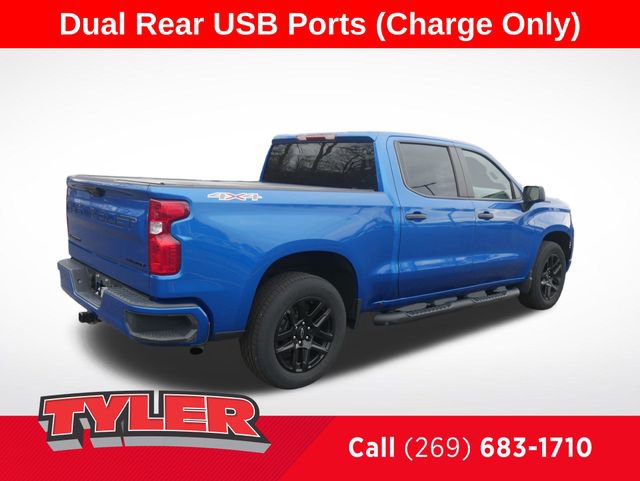 Used 2023 Chevrolet Silverado 1500 Custom w/ LPO, Dark Essentials Package image 8