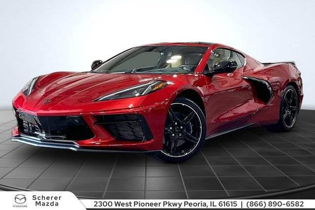 Used 2021 Chevrolet Corvette Stingray Premium Cpe w/ Z51 Performance Package RWD image 1