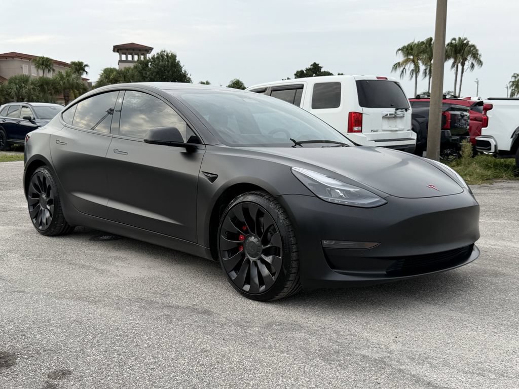 Used 2022 Tesla Model 3 Performance AWD/4WD image 2