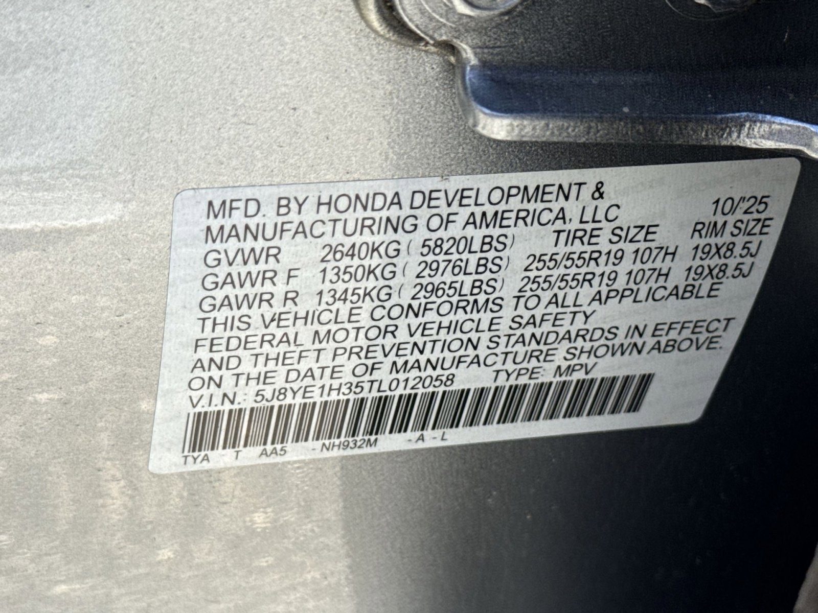 Certified 2026 Acura MDX SH-AWD image 28