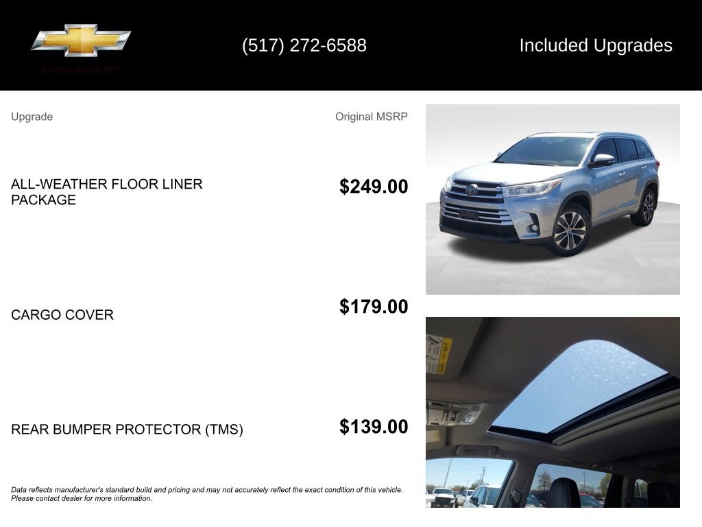 Used 2017 Toyota Highlander XLE AWD/4WD image 5